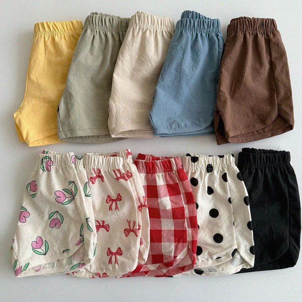 Baby Vertical Striped Loose Shorts