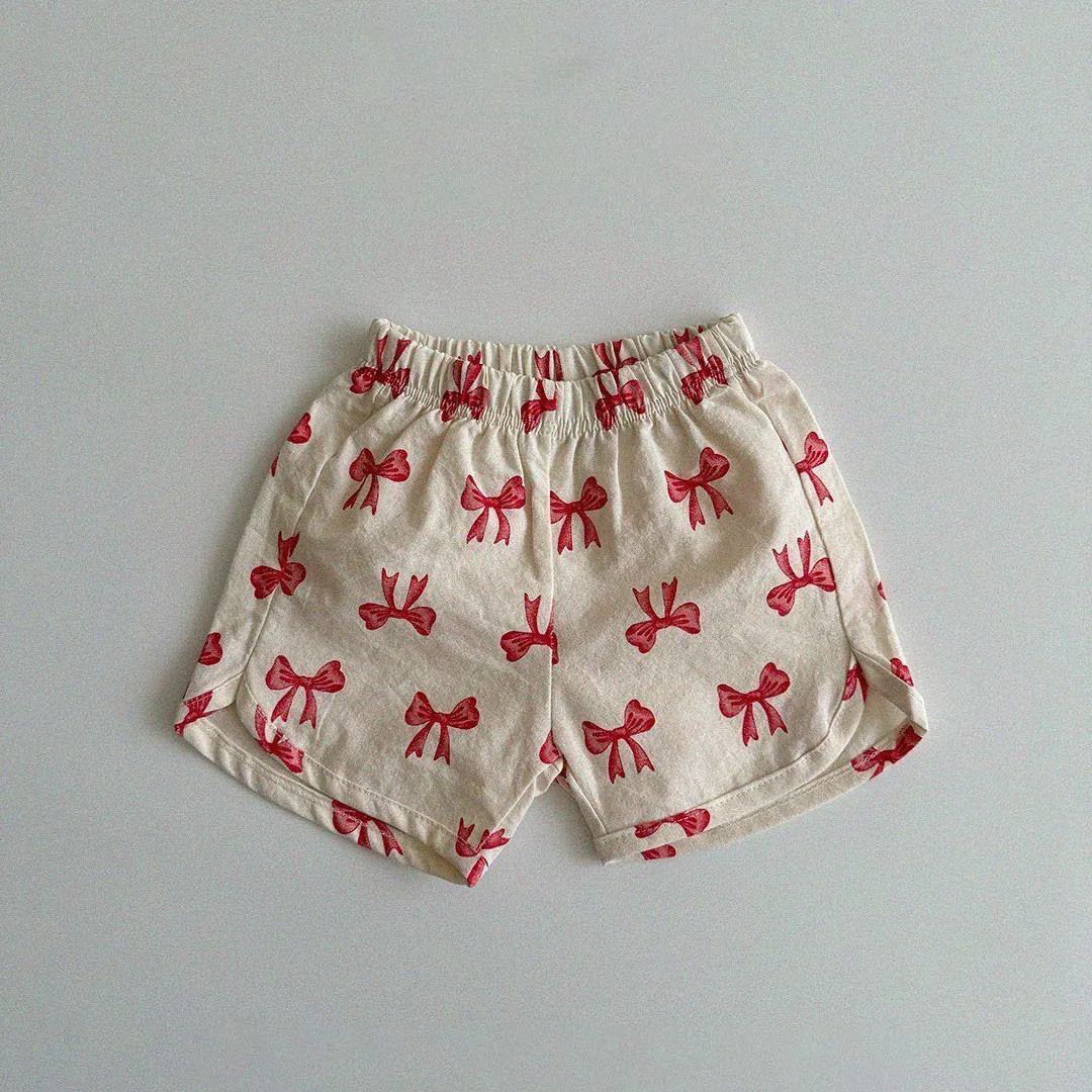 Baby Vertical Striped Loose Shorts