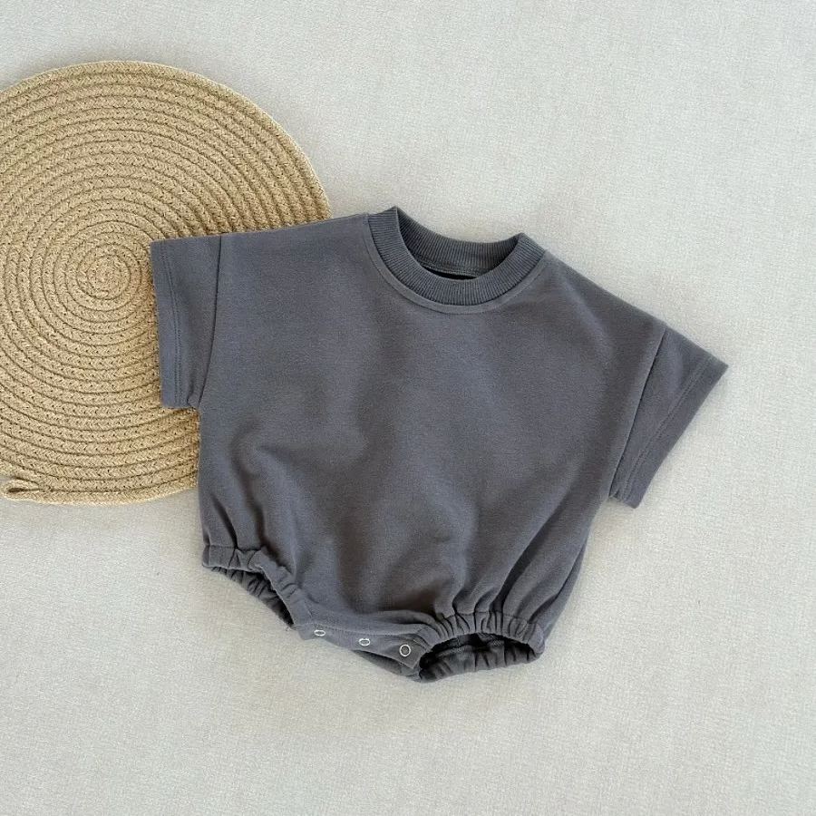 Baby Solid Color Comfort Loose Bodysuit