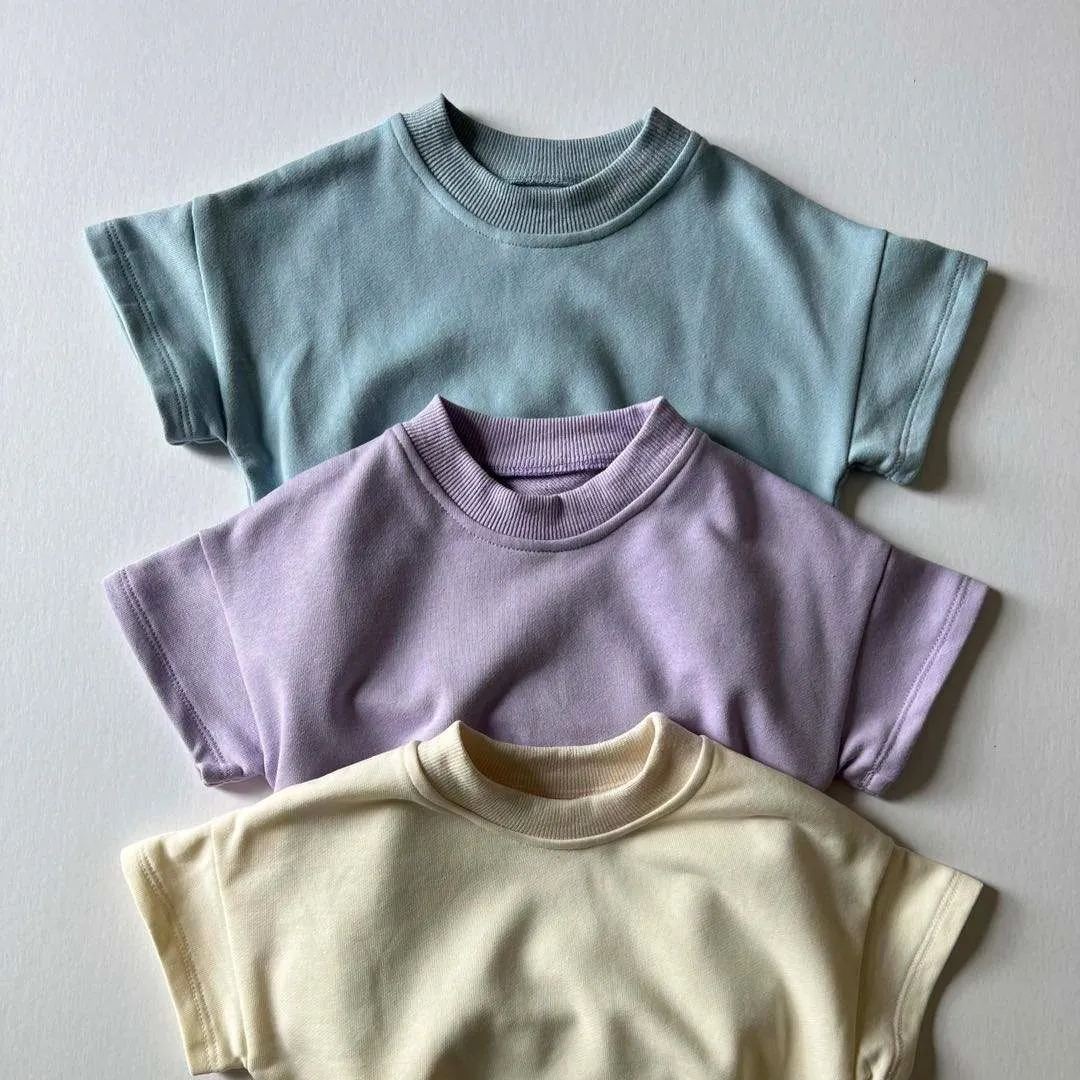 Baby Solid Color Comfort Loose Bodysuit