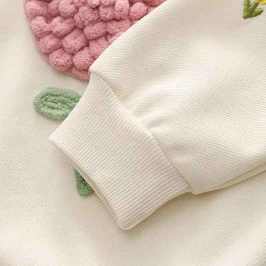 Toddler 2-Piece Flower Denim Set