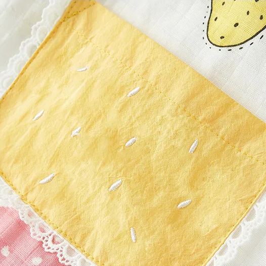 Baby Girl Strawberry Overalls