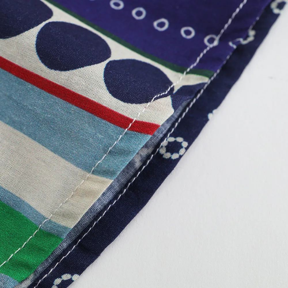 Toddler Girl Contrast Polka Dot Dress