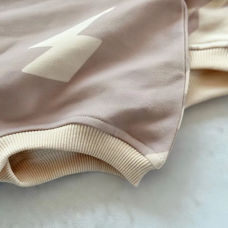 Baby Lightning Houndstooth Bodysuit