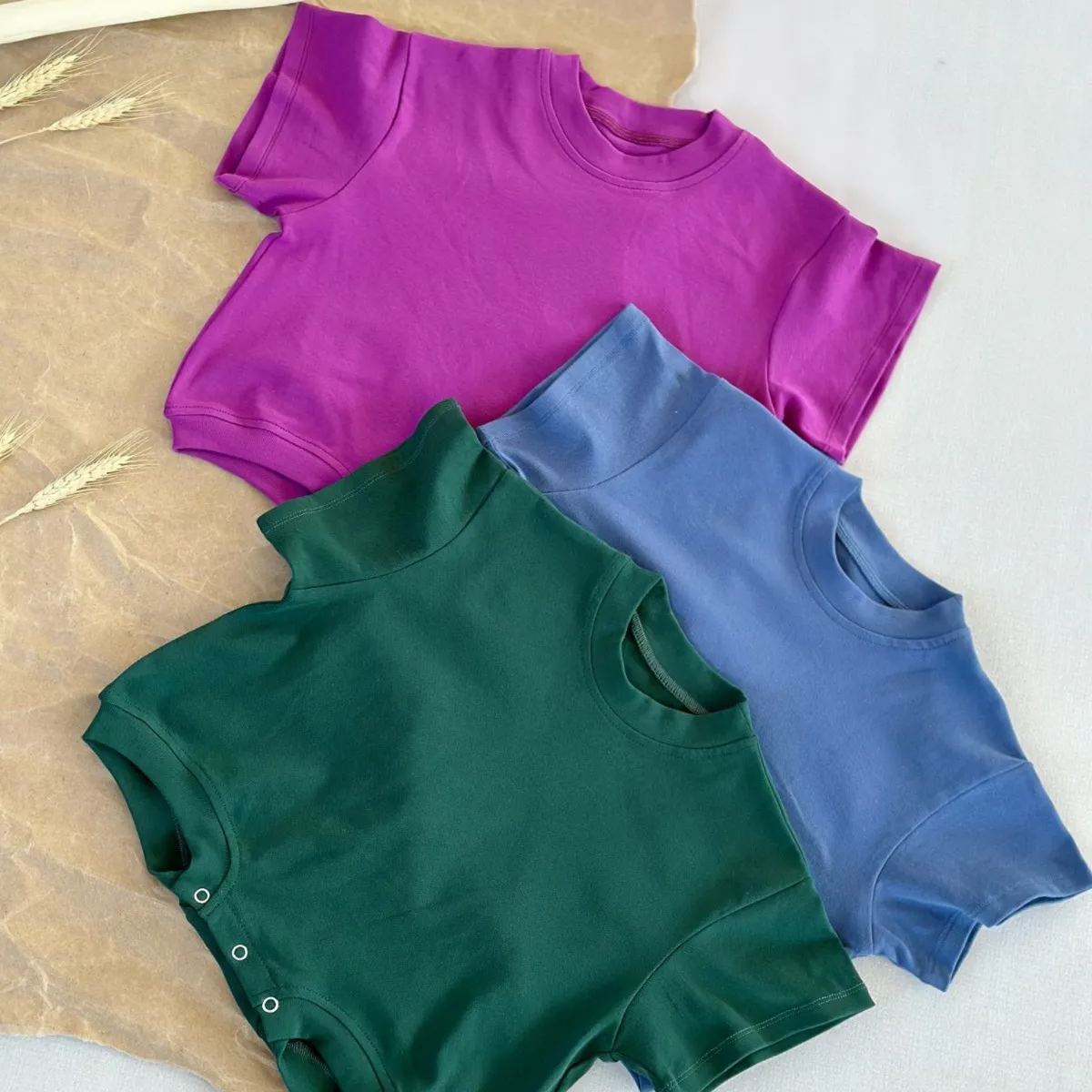 Baby Solid Color Bodysuit