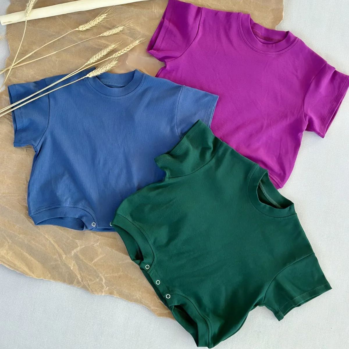 Baby Solid Color Bodysuit