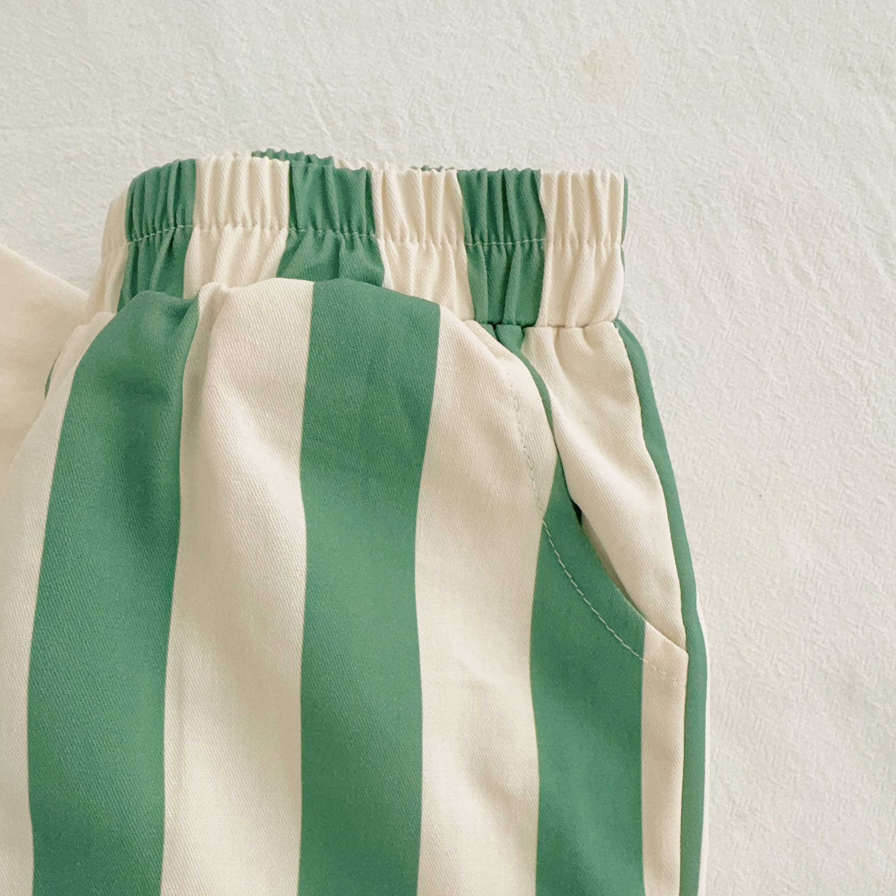 SARDINE Baby Toddler Green Casual Pants Set