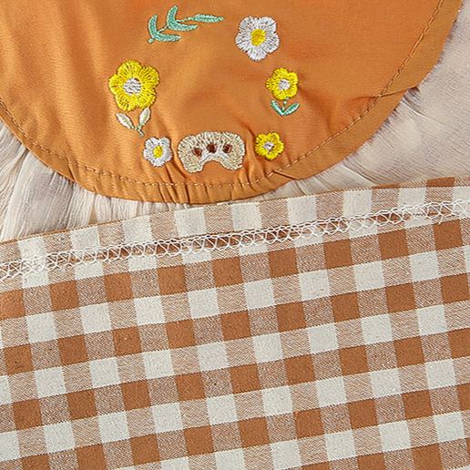 Baby Toddler Girl Yellow Plaid Dress