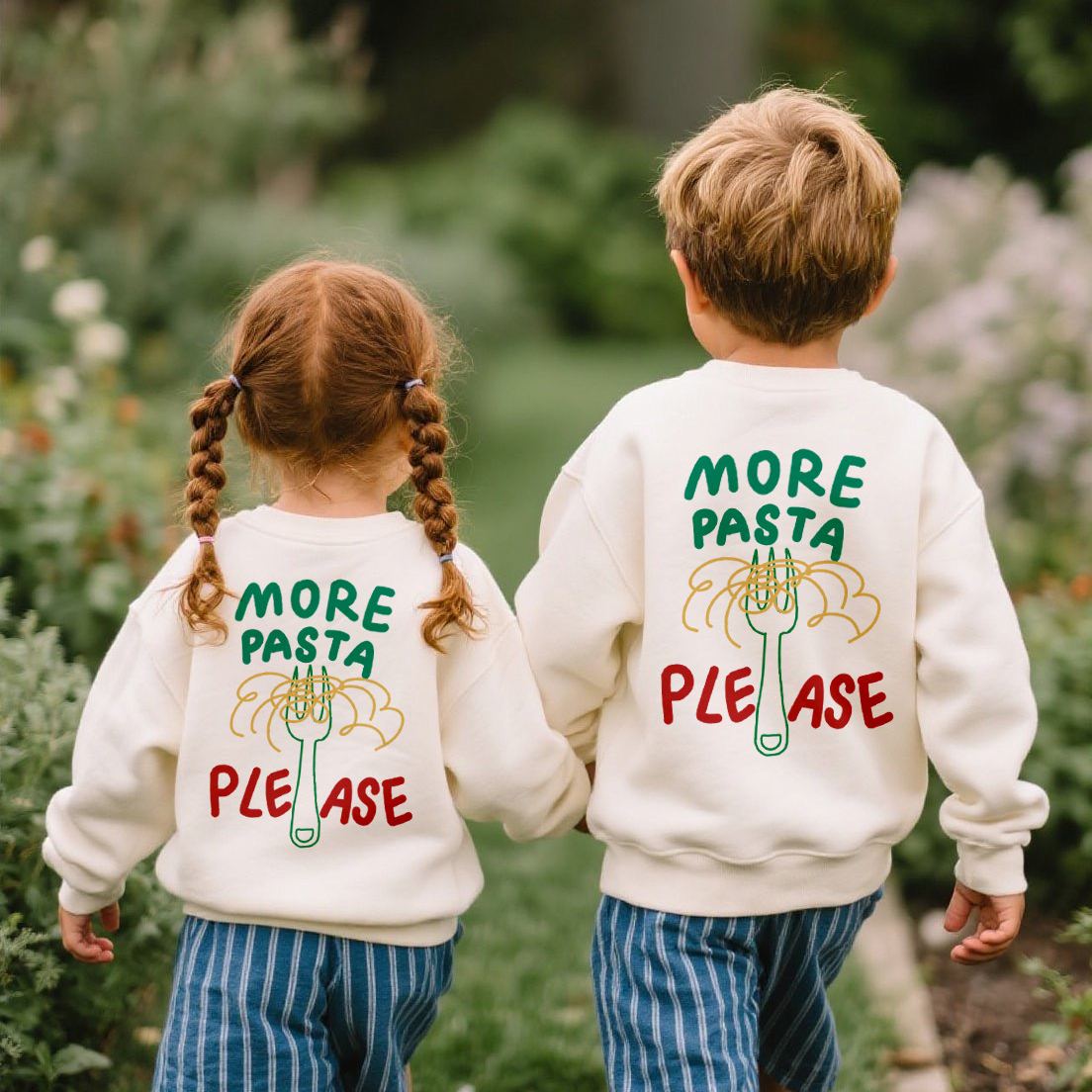 AL DENTE Baby Toddler Pasta Sweatshirt