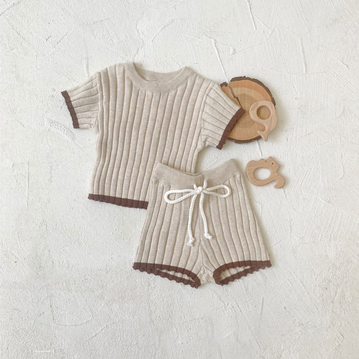 Baby Girls Heart Hollow Sweater Bodysuit
