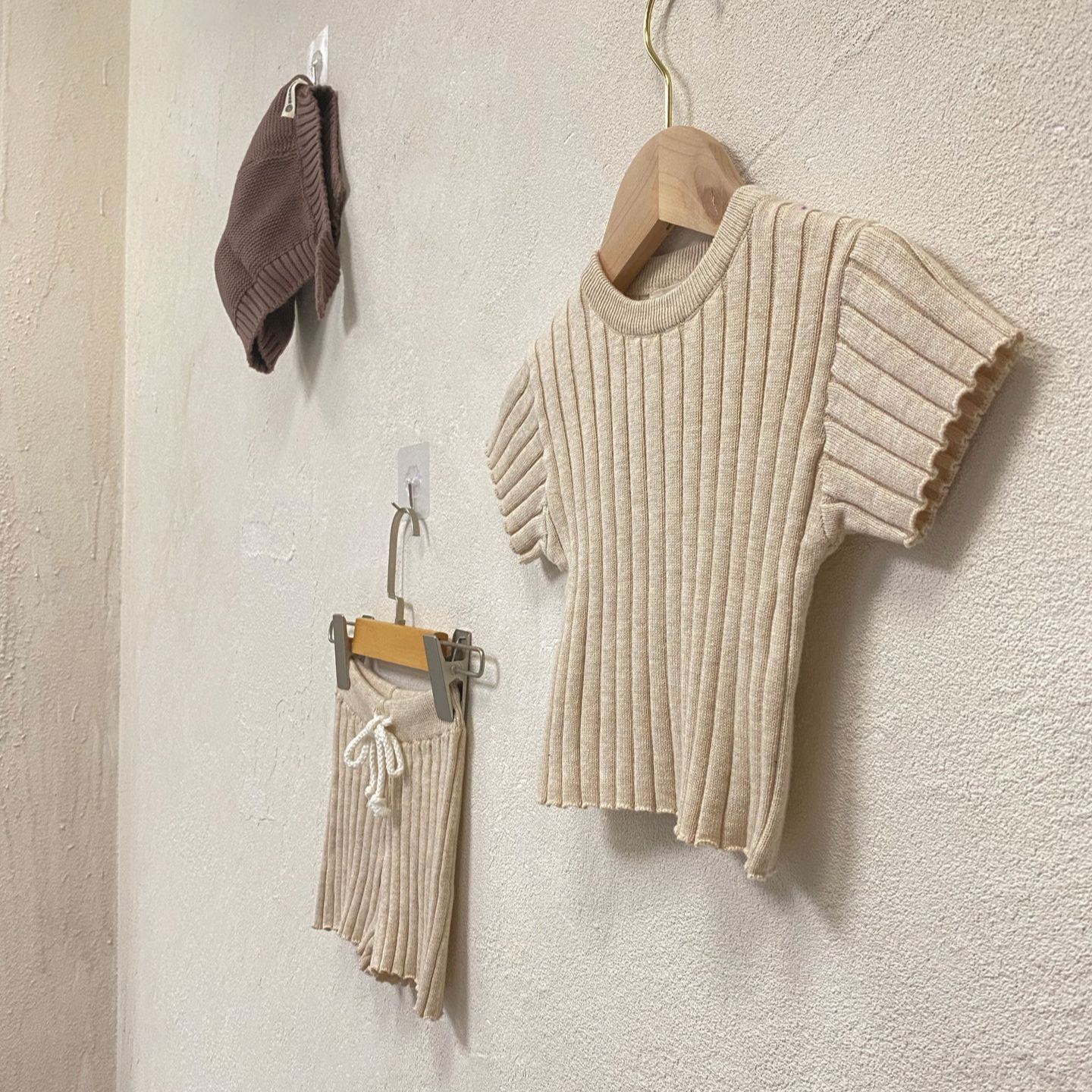 Baby Girls Heart Hollow Sweater Bodysuit