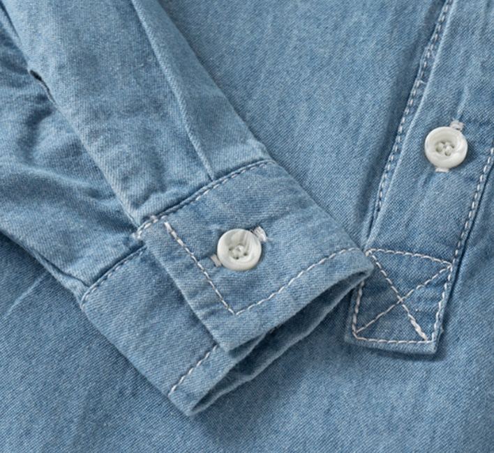 Kids' denim shirt jacket