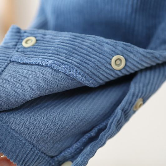 Baby Toddler Bear and Smile Fleecing Overalls