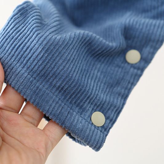 Baby Toddler Bear and Smile Fleecing Overalls