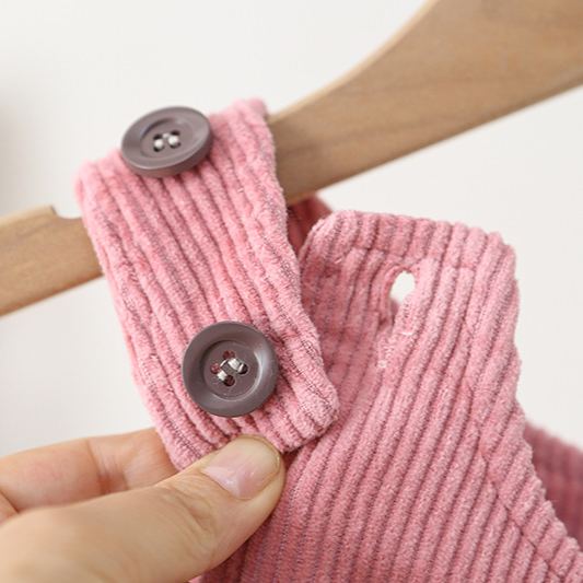 Baby Toddler Three Bear Embroidered Overalls