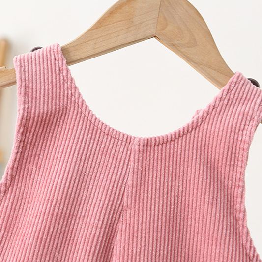 Baby Toddler Three Bear Embroidered Overalls