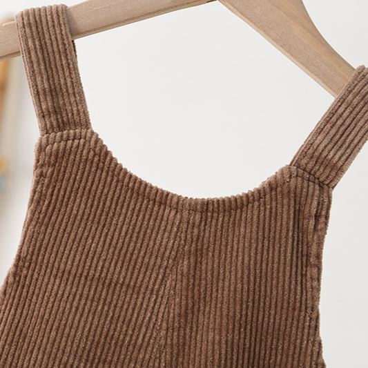 Baby Toddler Solic Color Overalls