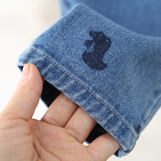 Baby Toddler Crocodile Denim Overalls