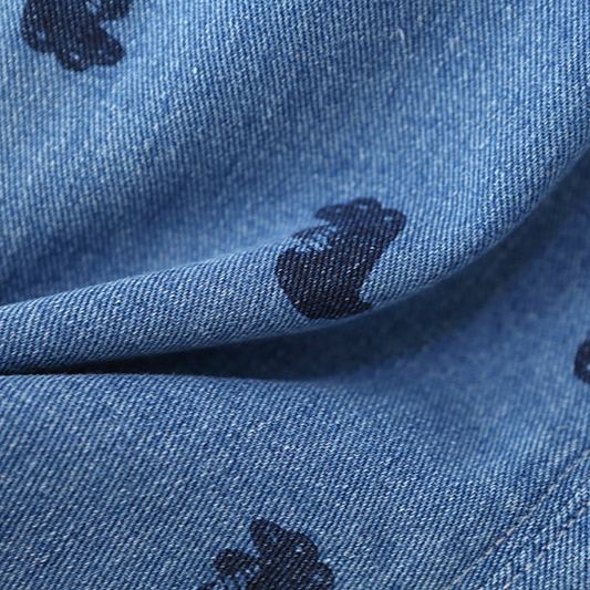 Baby Toddler Crocodile Denim Overalls