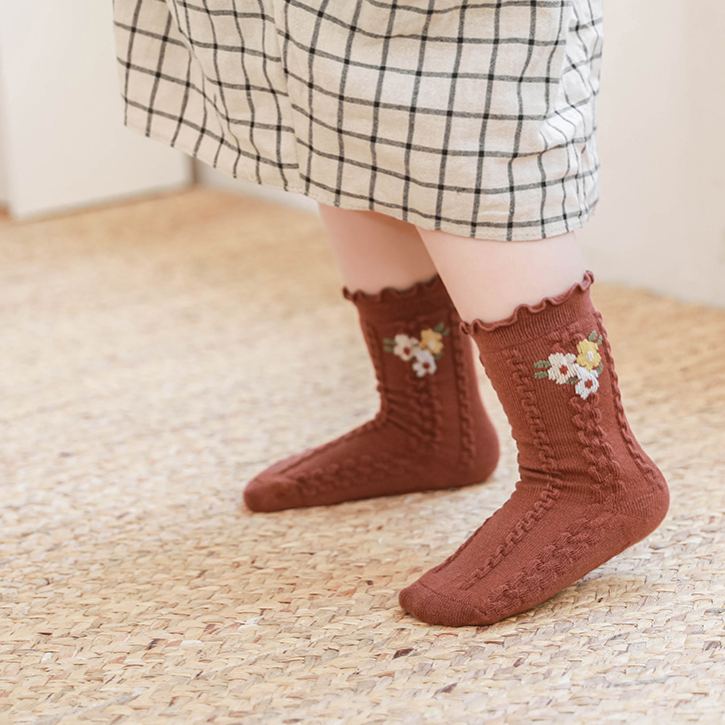 Kid Baby Floral Socks