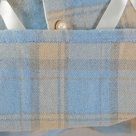 Baby Toddler Bow Plaid Dress