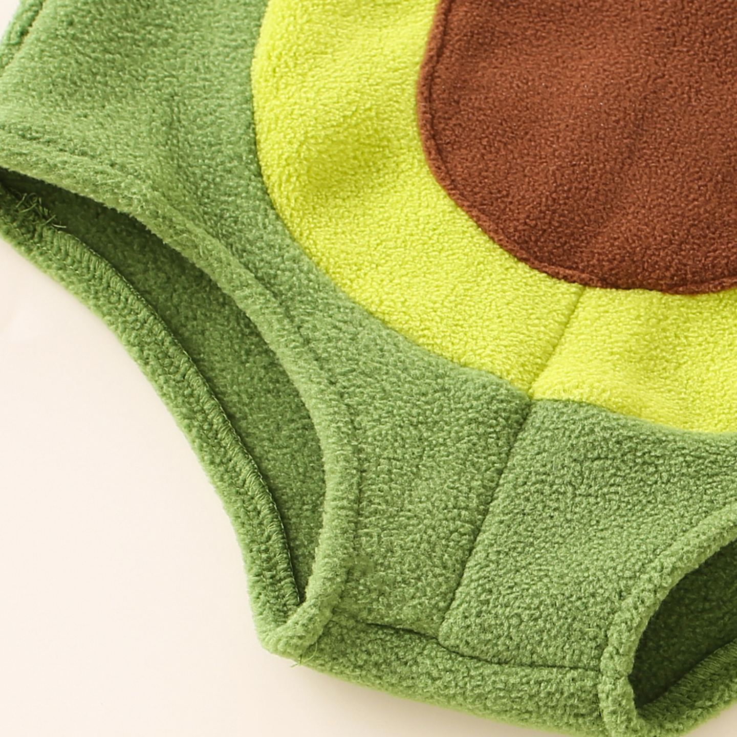 Baby Avocado Shape Bodysuit and Socks 2-Piece Set