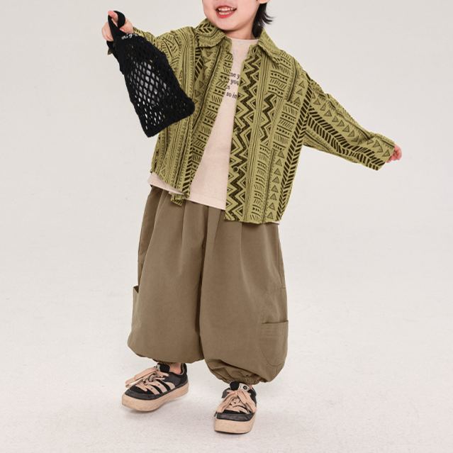 Toddler Plain Design Loose Jogger Pants