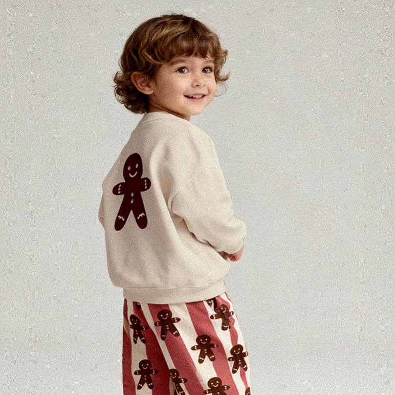 Baby Toddler Gingerbread Man Sweatshirt