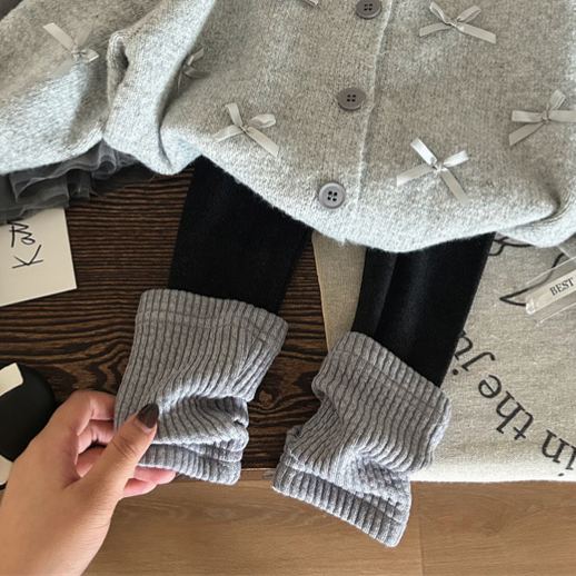 Toddler Girl's Bow-Front Cardigan Sweater