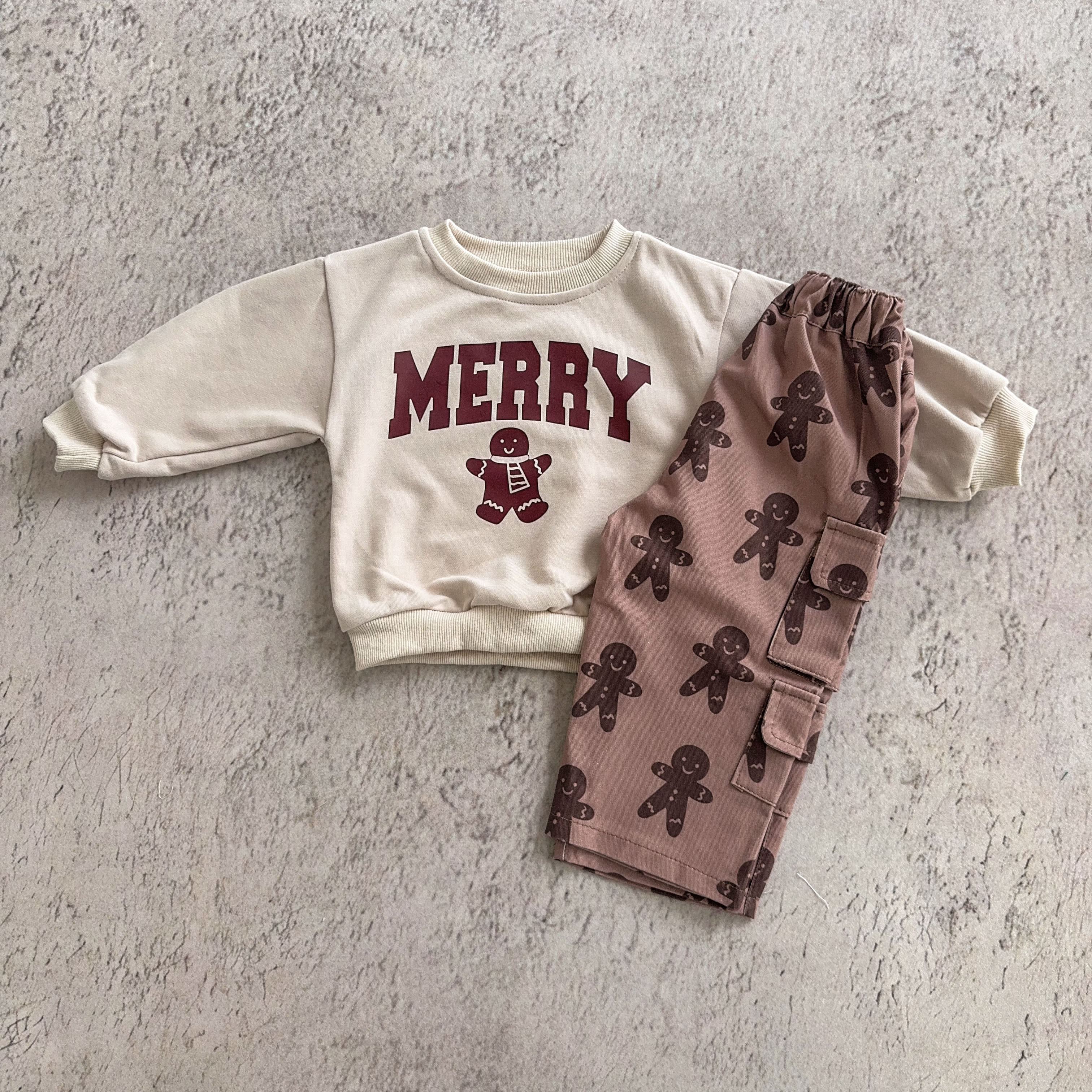 Baby & Kids Gingerbread Multiple Pockets Pants