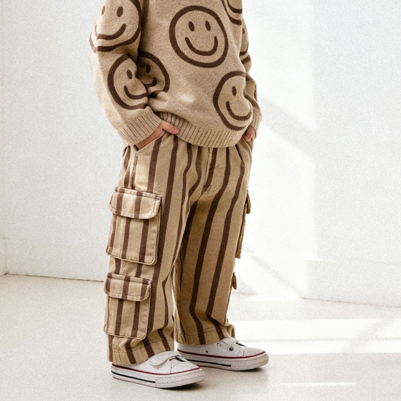 Baby & Kids Stripe Multiple Pockets Pants