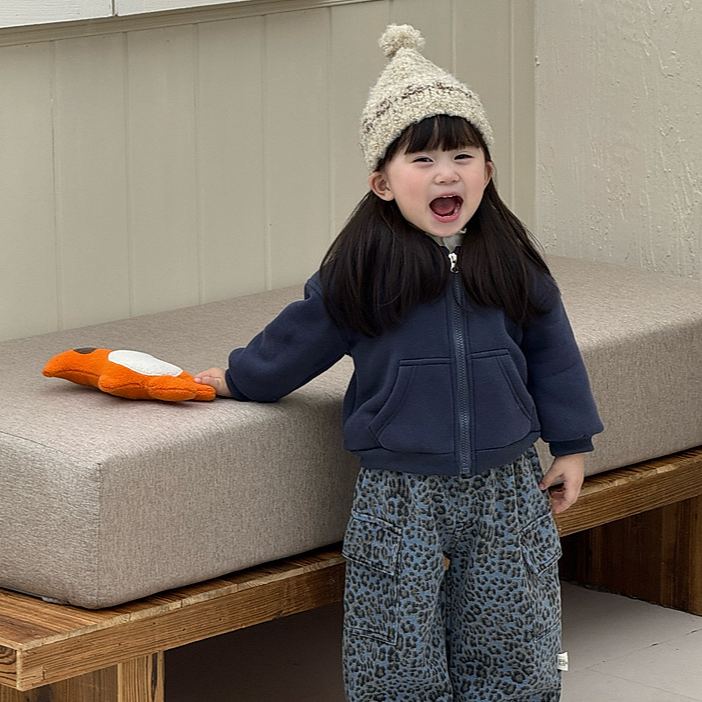 Baby Toddler Dinosaur Top & Leopard Print Worker Pants