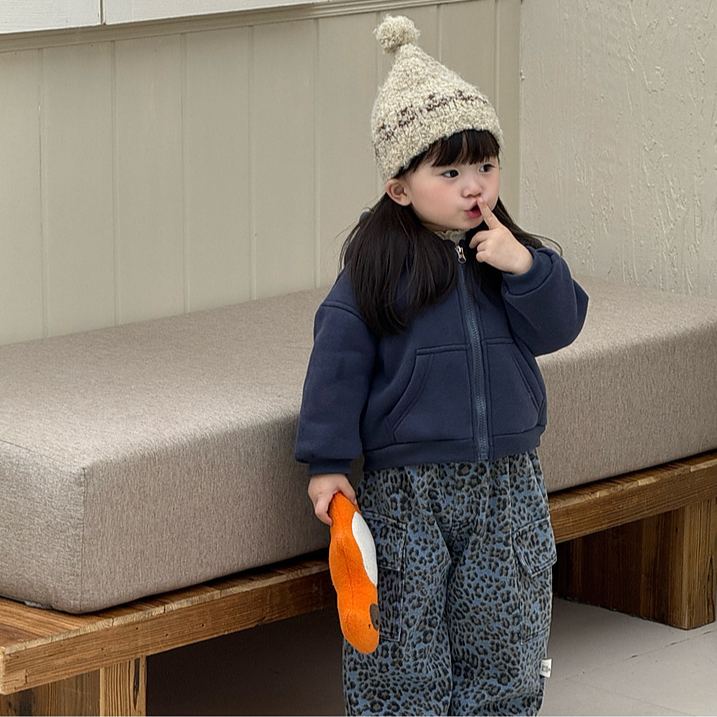 Baby Toddler Dinosaur Top & Leopard Print Worker Pants