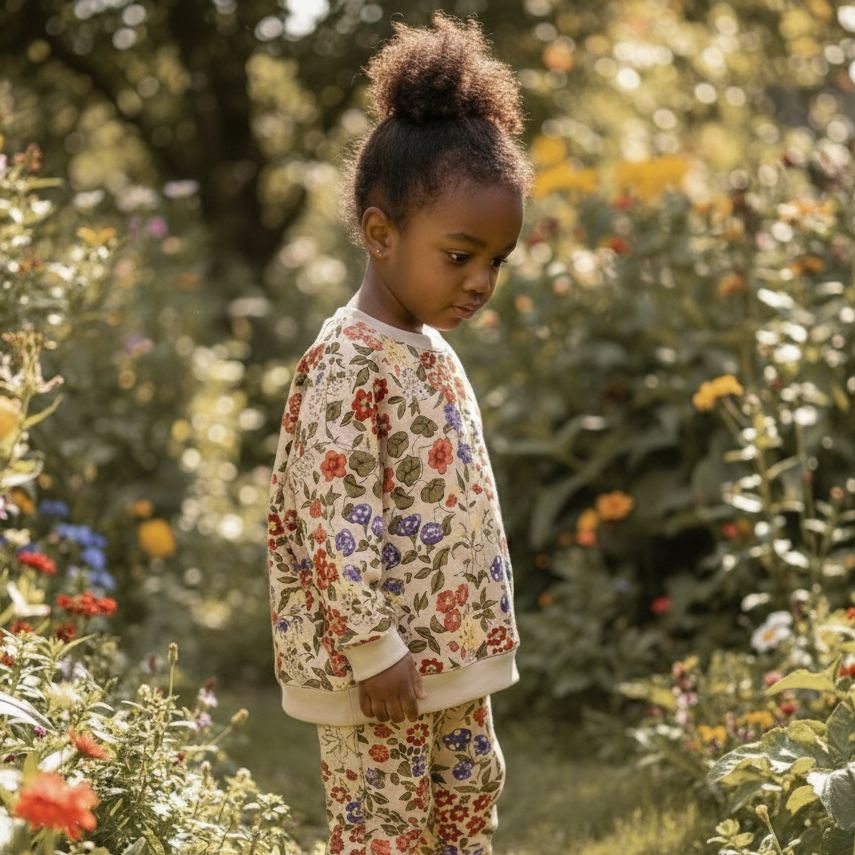 Baby Toddler Florals  2-Piece Set