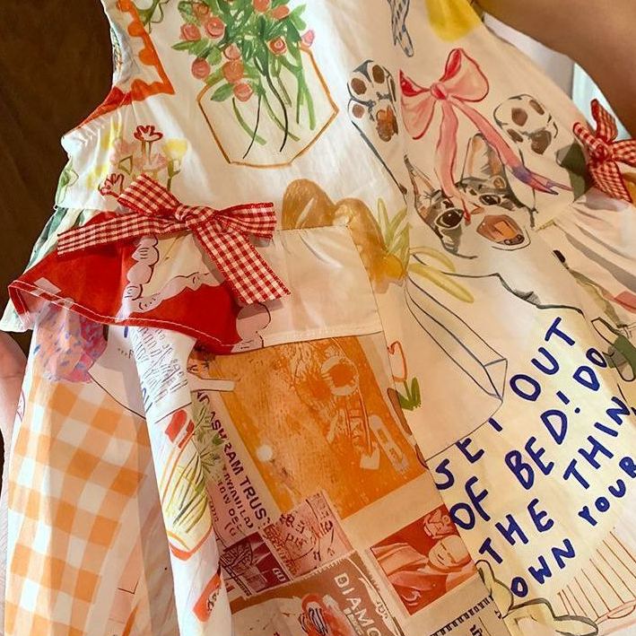 Toddler Girl Bows Sleeveless Dress