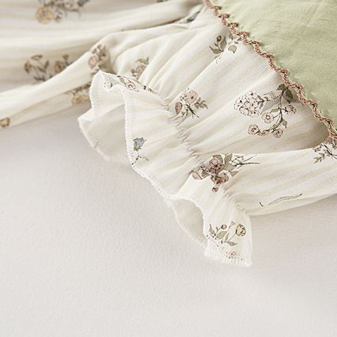 Baby Toddler Girl Lapel Flowers Dress