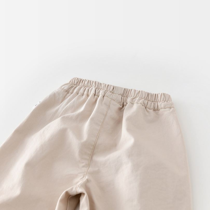 Baby Solid Color Straight-Leg Pants