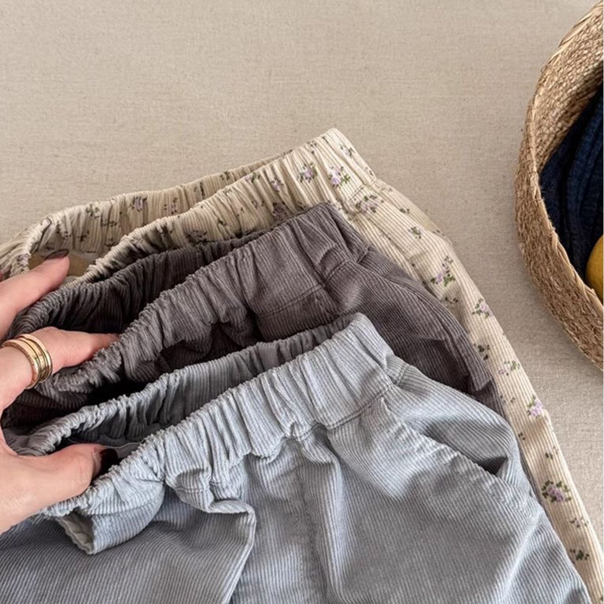 Baby Toddler Lace / Solid-Colored Pants