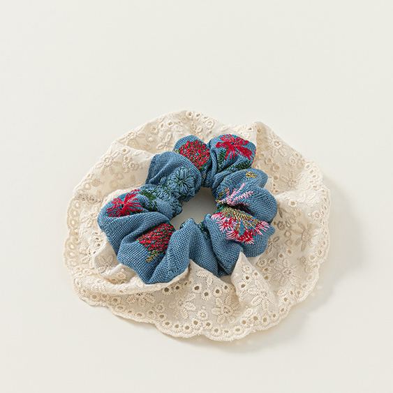 Toddler & Kids Flowers Lace 2-Piece Set