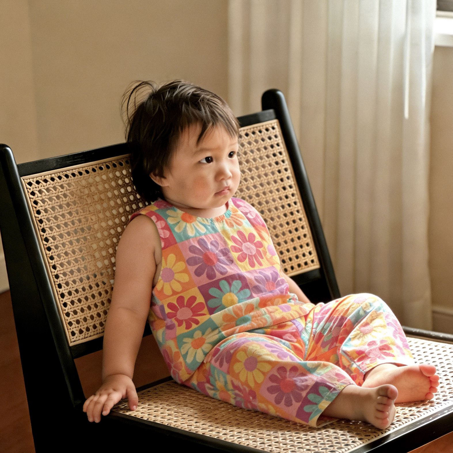 Baby & Kids Sunflowers Check Print Sets