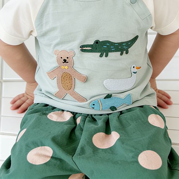 Baby & Kids Dots Pattern Multicolor Pants