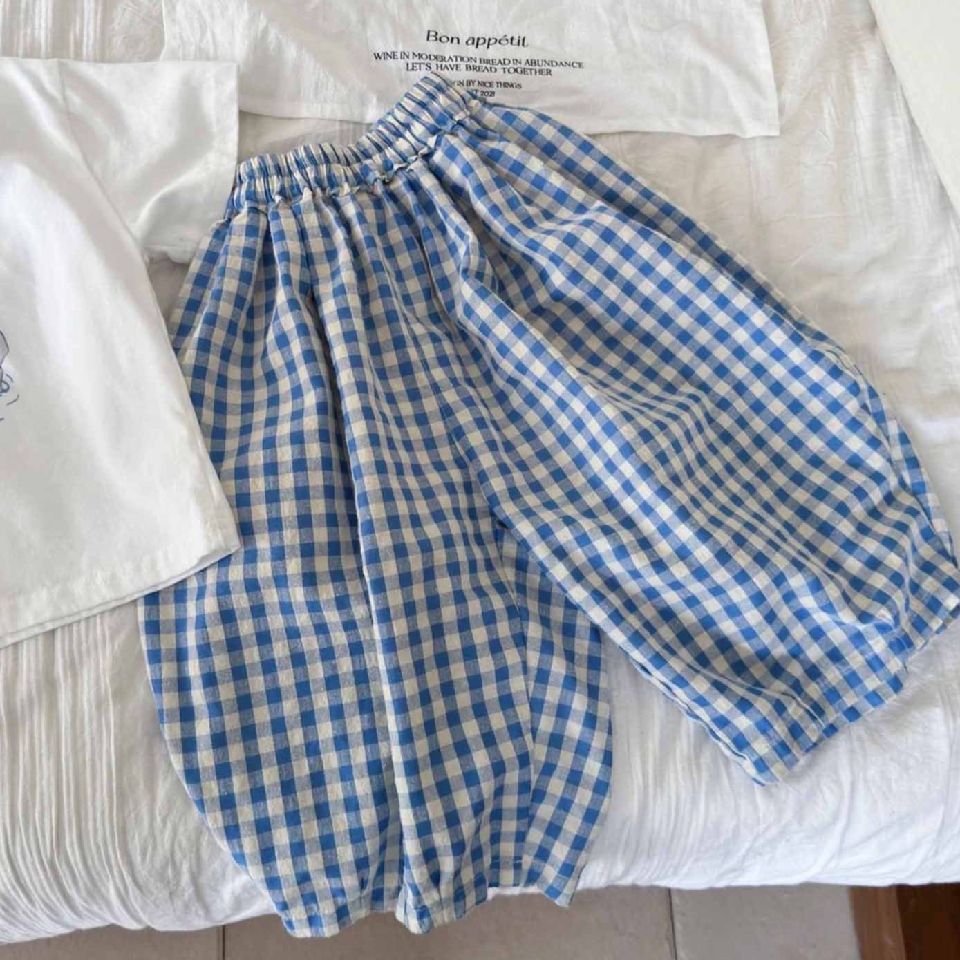 Baby Toddler Plaid Balloon Pants