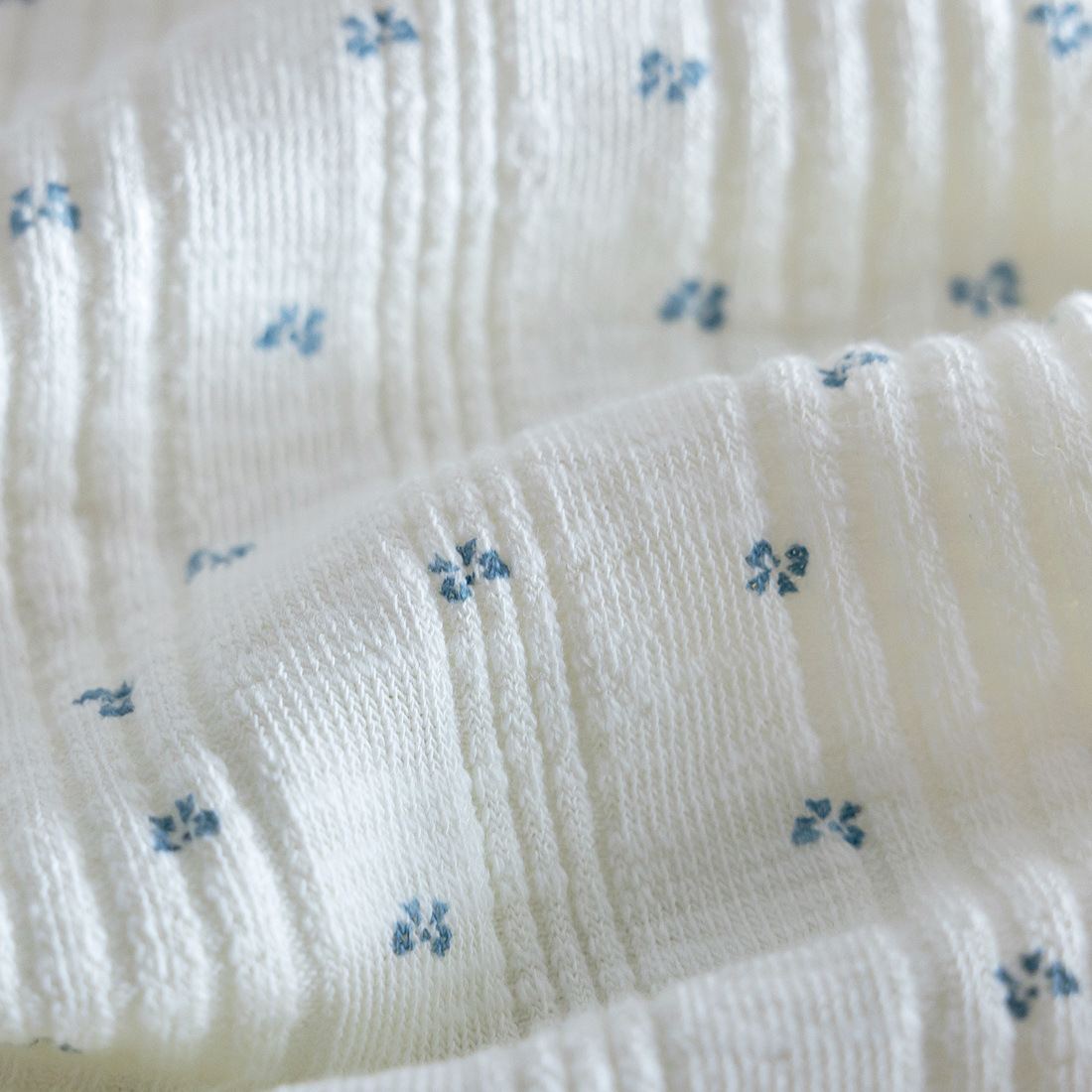 Toddler Girl Blue Floral Vest and Pants Set