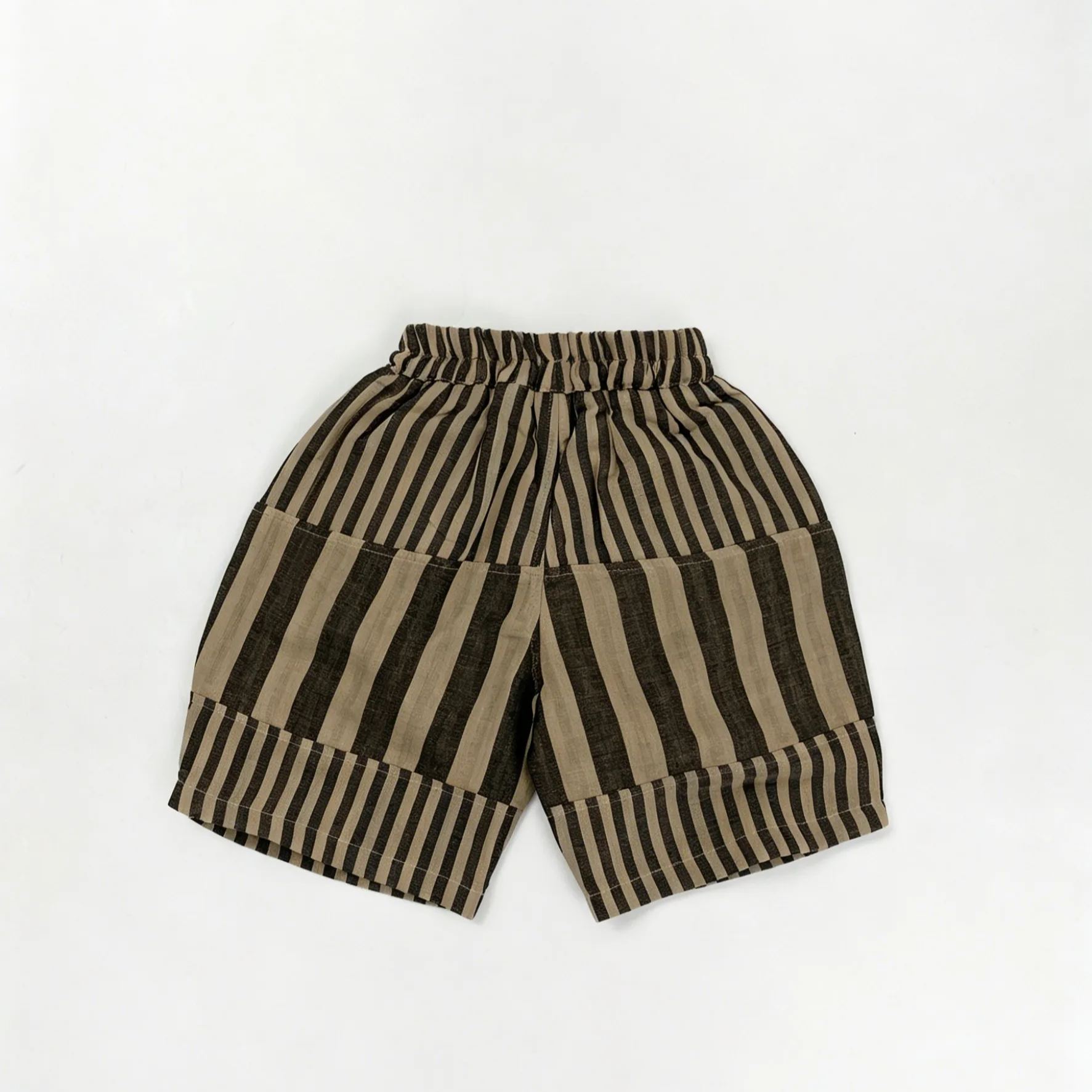 Toddler Striped Patchwork Shorts