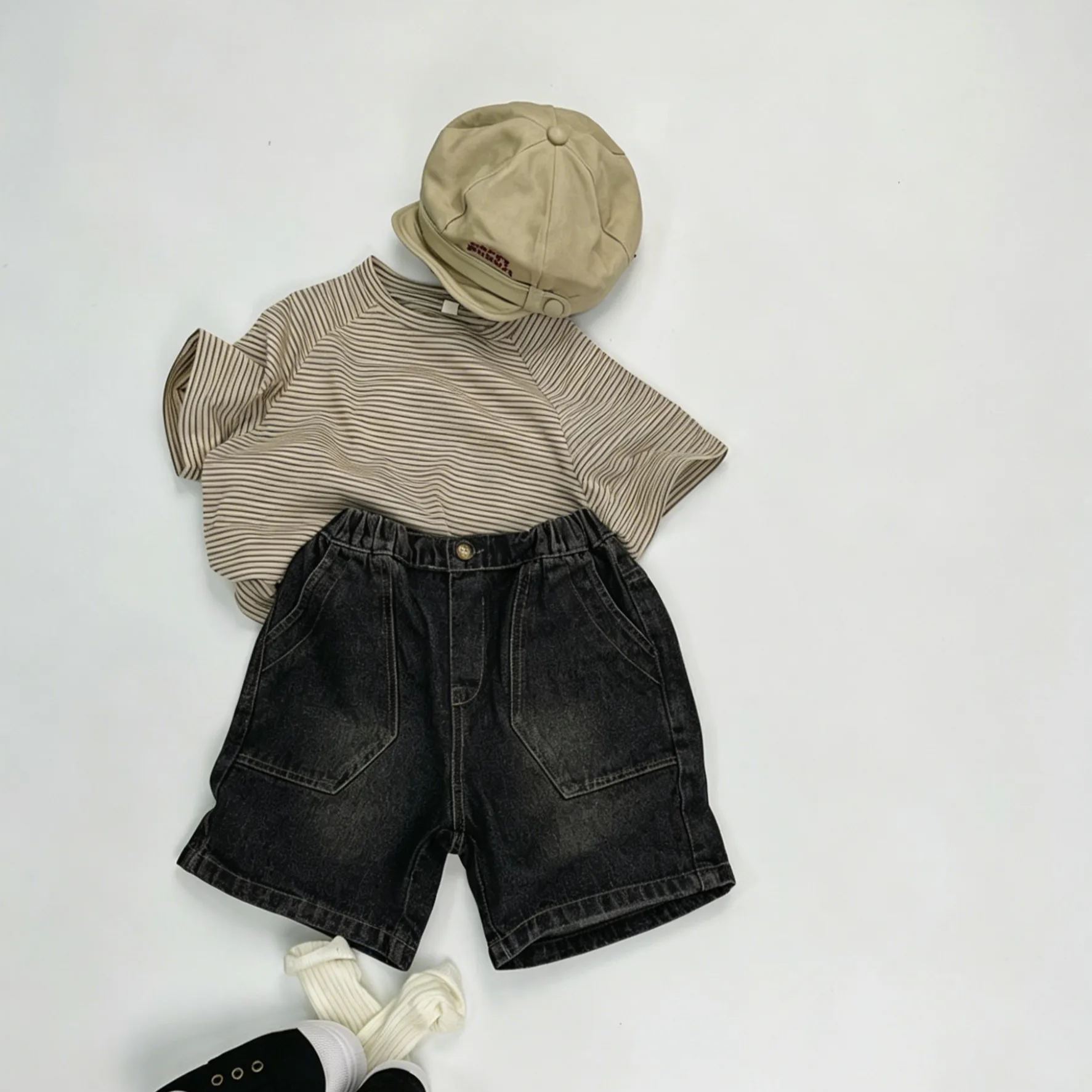 Toddler Boy Washed Denim Shorts