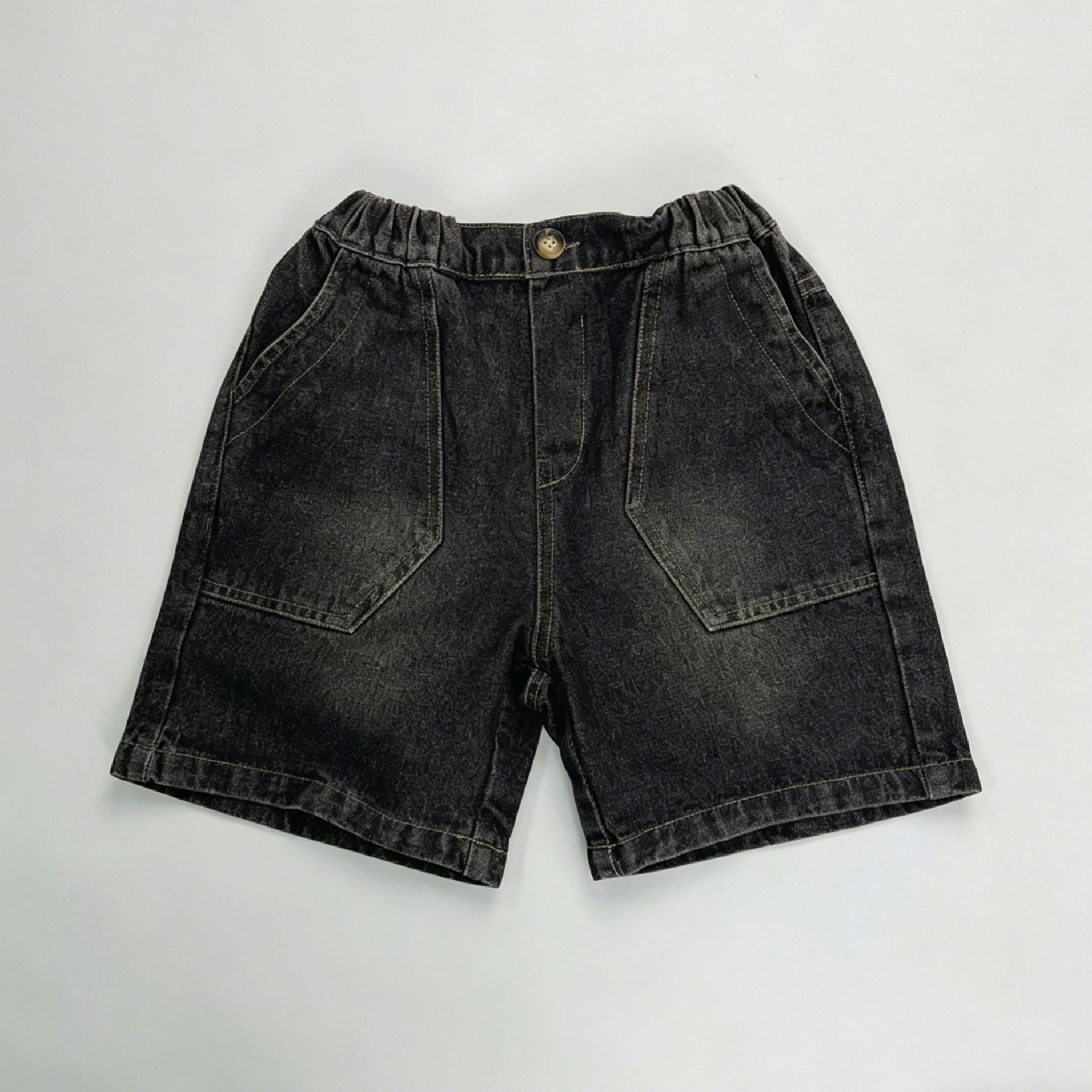 Toddler Boy Washed Denim Shorts