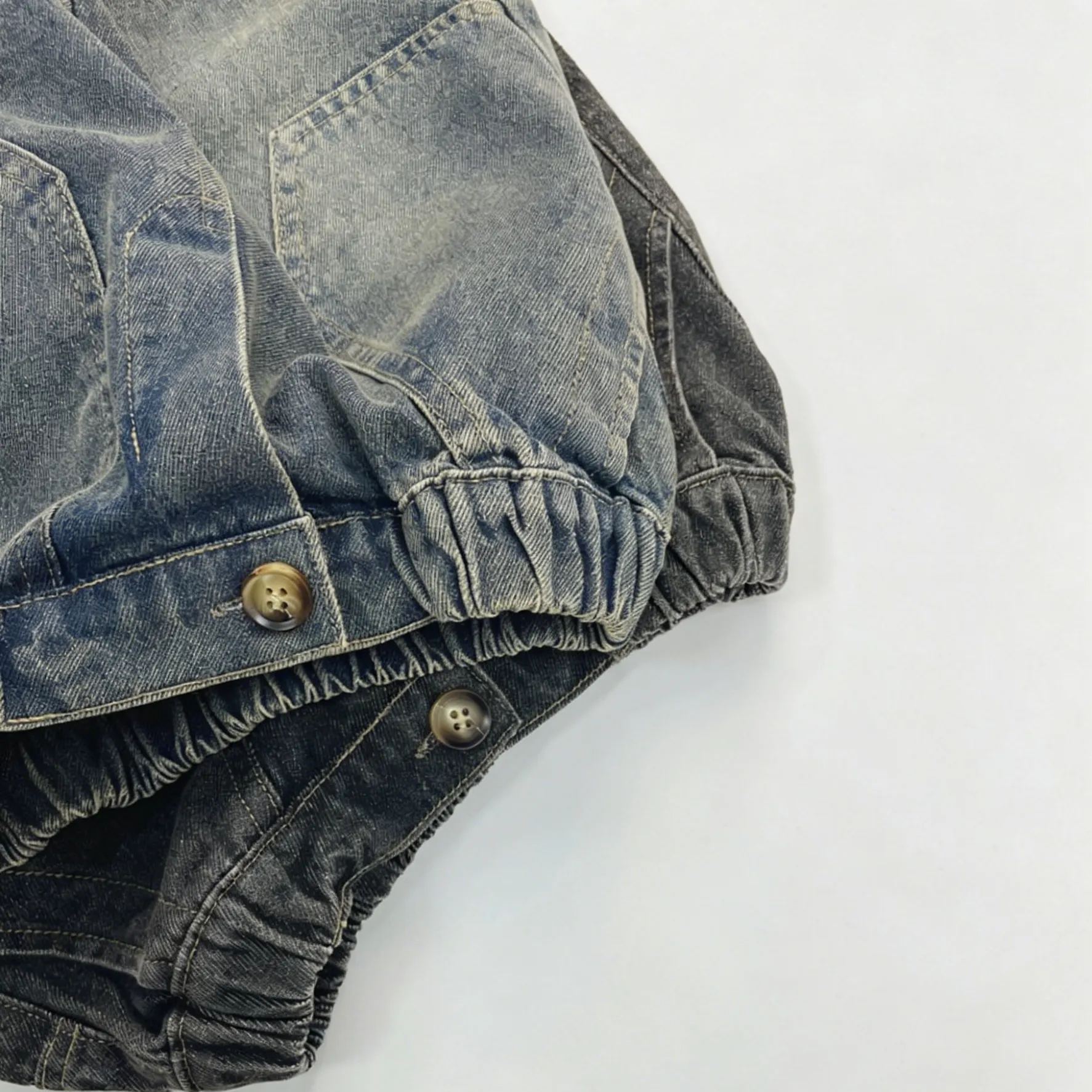 Toddler Boy Washed Denim Shorts