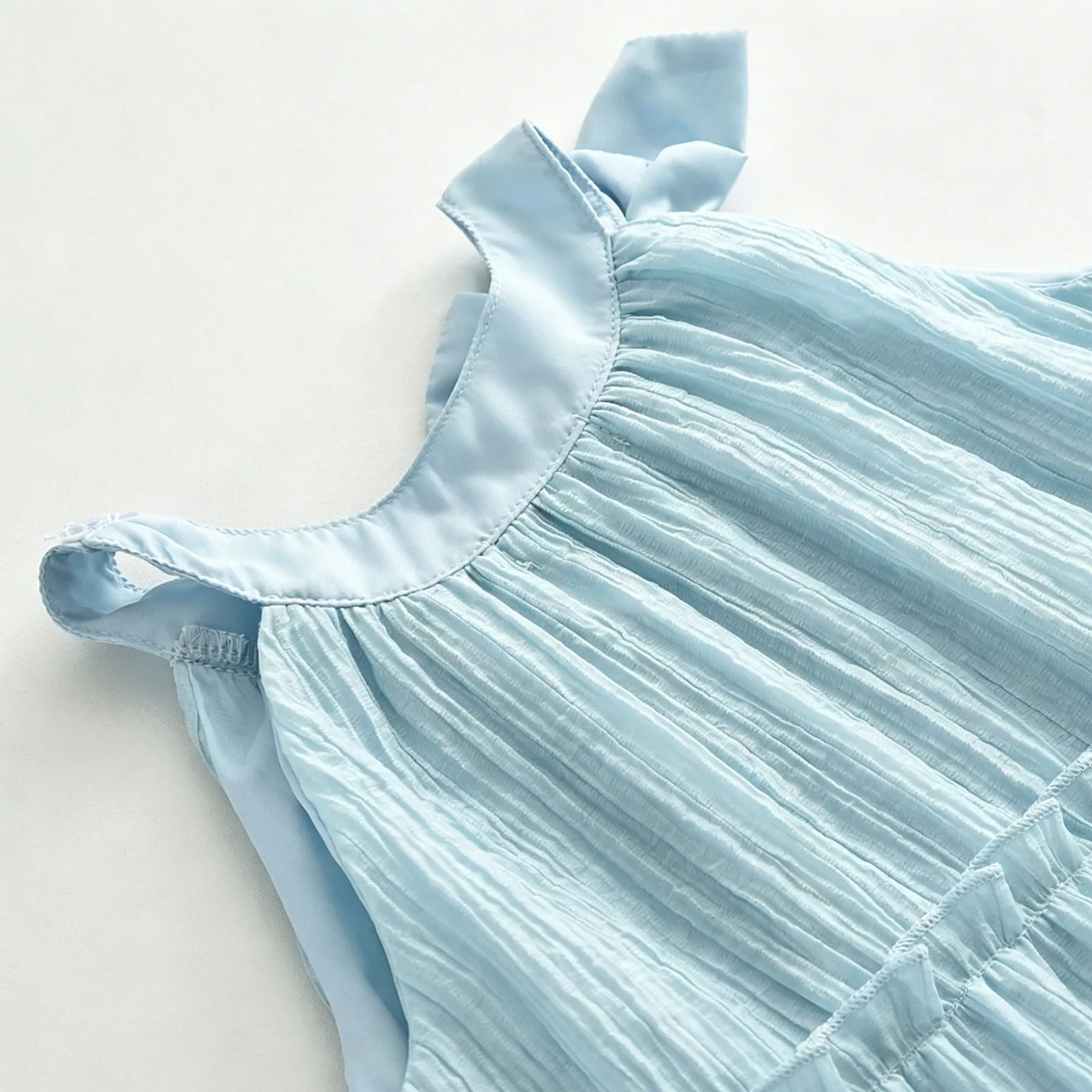[Copy]Kid Girls Sweet Pink Bow Sleeveless Tulle Dress