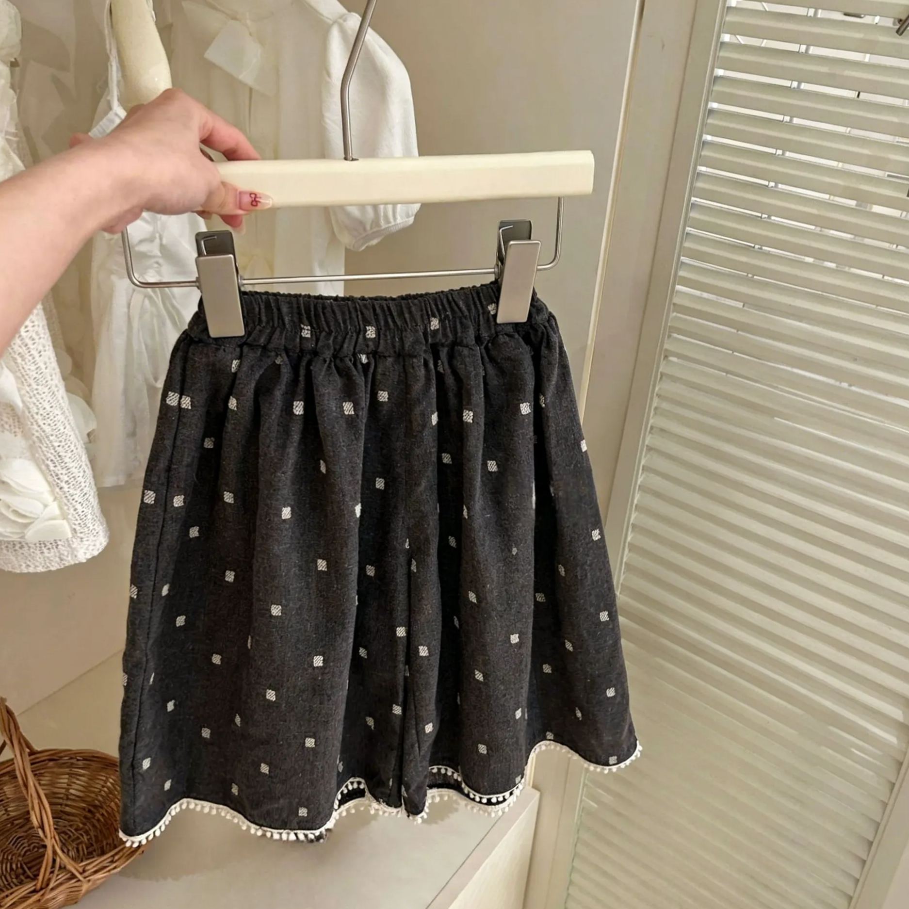 Kid Girls Ruffle Collar Top & Pants Set