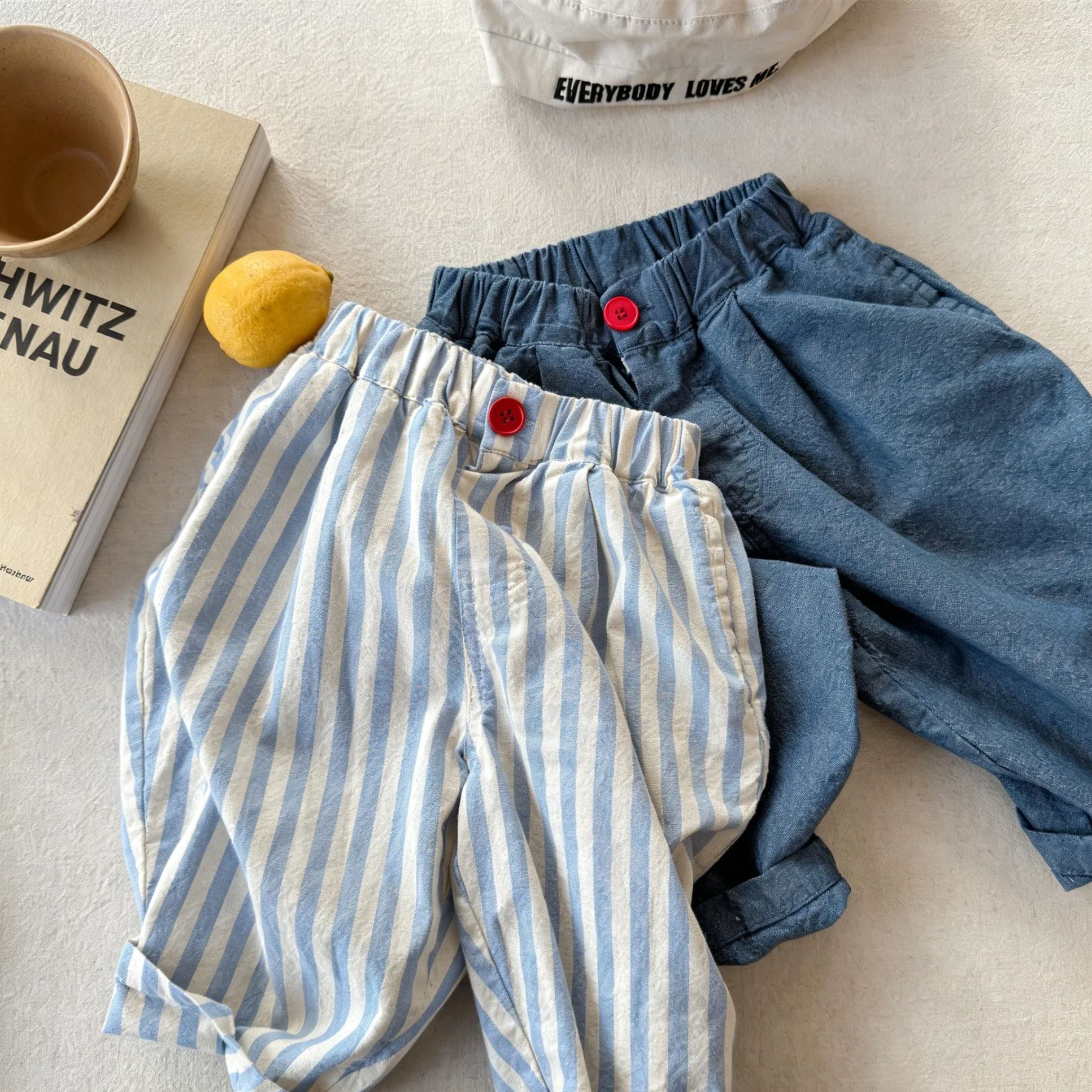 Kids Stripe or Denim Pants